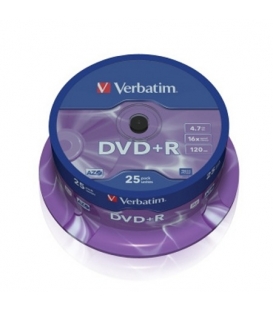 DVD+R Verbatim 4,7GB 25 cake