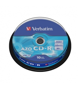 CD-R Verbatim 700MB Super Azo 10 cake