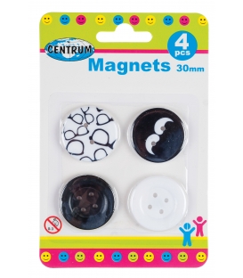 Magnet Knoflíky centrum 4ks
