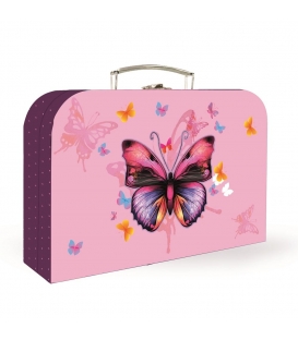 Kufřík dětský na malířské potřeby 34cm Motýl 2021