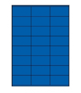 Etikety PRINT 70x36 A4 100 listů modré