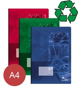 Sešity z recyklovaného papíru A4