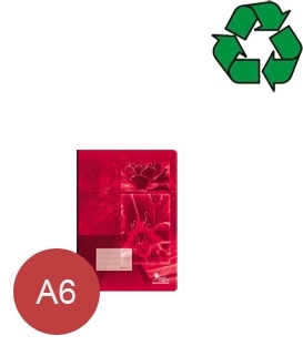 Sešity z recyklovaného papíru A6