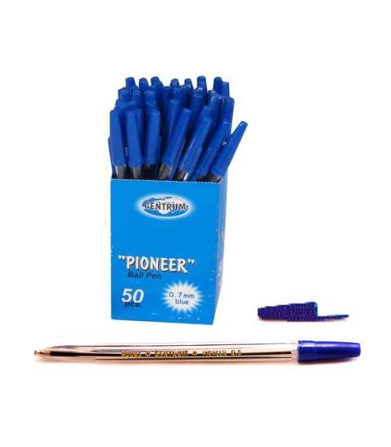 Pero kuličkové jednorázové PIONEER modré