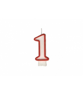 Svíčka dortová – číslo „1“