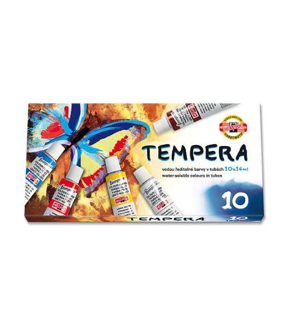 Tempery 10 odstínů