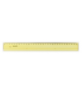 Pravítko 30 cm žluté