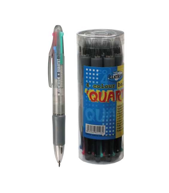 Pero kuličkové QUARTET 4-barevné Centrum