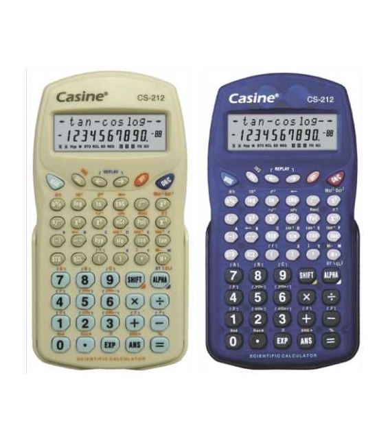 Kalkulačka CASINE CS-212 vědecká modrá, šedá