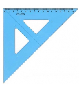 Trojúhelník 45/177 s ryskou modrý 744154