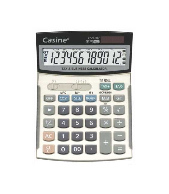 Kalkulačka CASINE CSN-382 12 míst obchodní