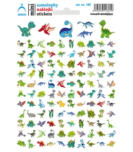 Etikety samolepící školní Dinosauři