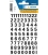 Etikety samolepící Čísla 5mm