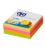 Blok špalíček 90x90x40mm lepený NEON 5x80listů
