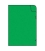Obal zakládací A4 „L“/ 10ks zelený