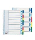 Rozdružovač plastový A4 10 barev maxi