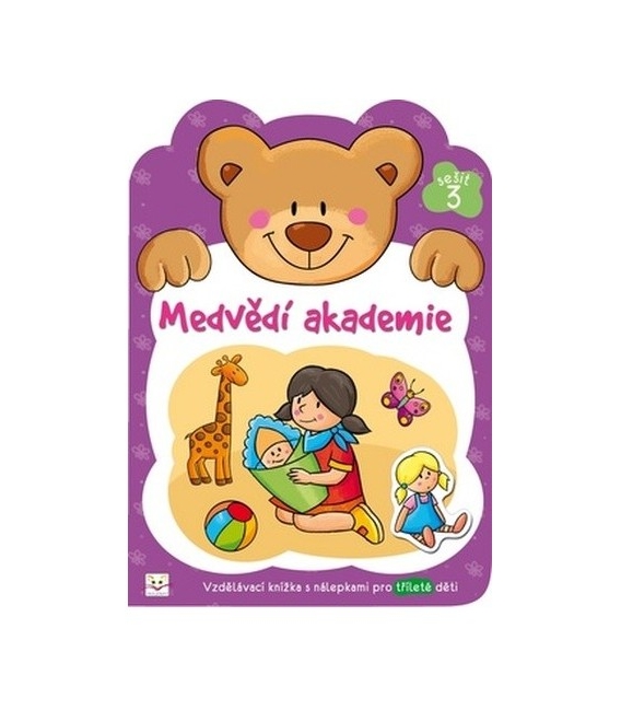 Sešit kreativní Medvědí akademie 3