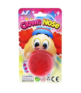 Maska karnevalová Nos klaun pěnový