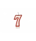Svíčka dortová – číslo „7“