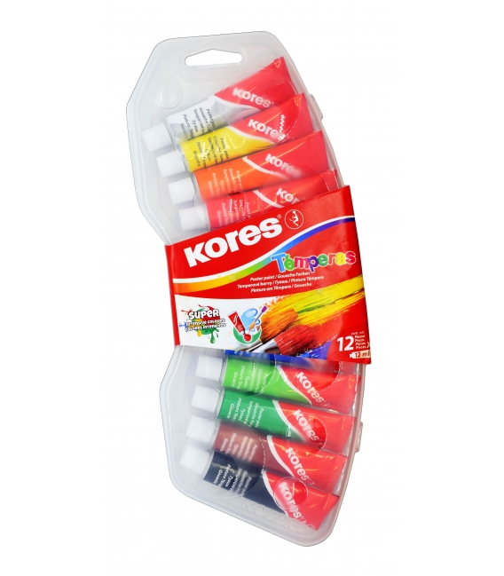 Tempery 12ml Kores Temperas 12ks
