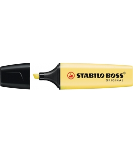 Zvýrazňovač Stabilo Boss original pastelový žlutý