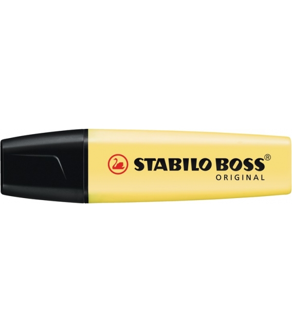 Zvýrazňovač Stabilo Boss original pastelový žlutý