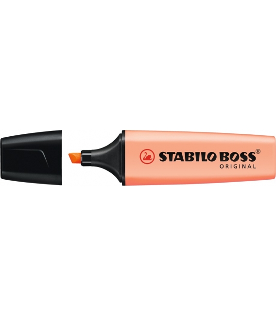 Zvýrazňovač Stabilo Boss original pastelový oranžový