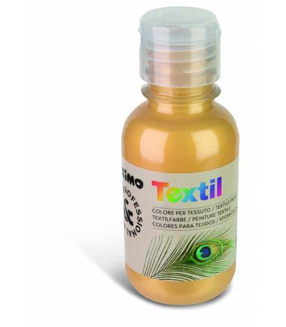Barvy na textil 125 ml, metal zlatá