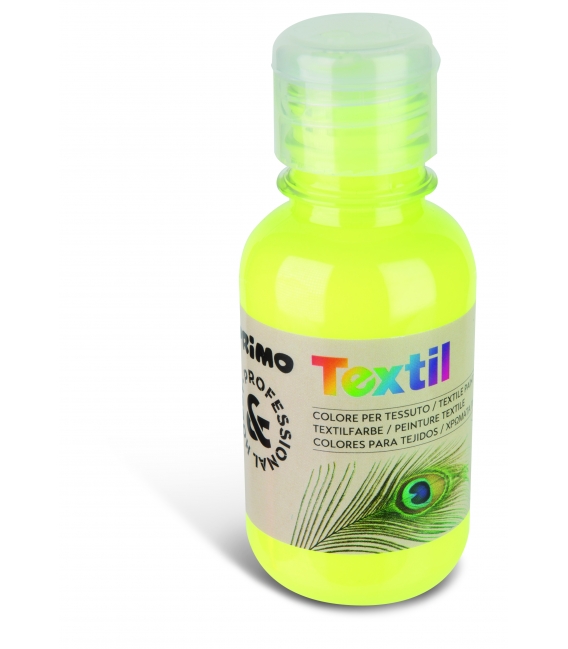 Barvy na textil 125 ml, FLUO žlutá