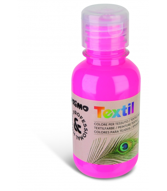 Barvy na textil 125 ml, FLUO růžová