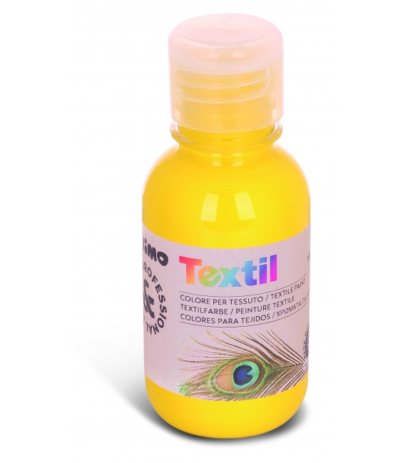 Barvy na textil 125 ml, žlutá