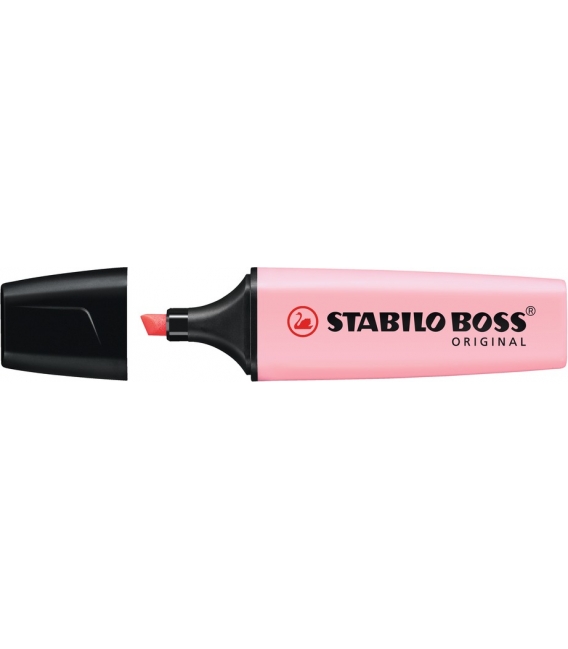Zvýrazňovač Stabilo Boss original pastelový růžový
