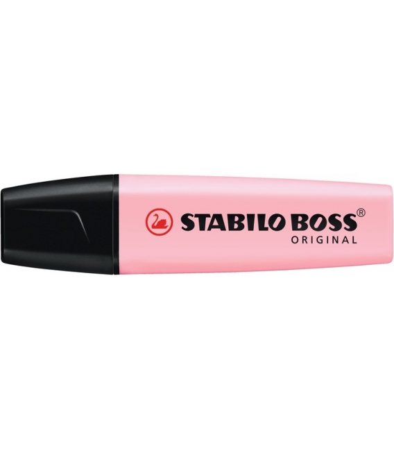 Zvýrazňovač Stabilo Boss original pastelový růžový