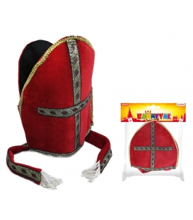 Maska karnevalová Čepice Mikuláš /601116/