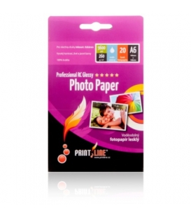 Fotopapír Printline A6 260g/ 20ks lesklý