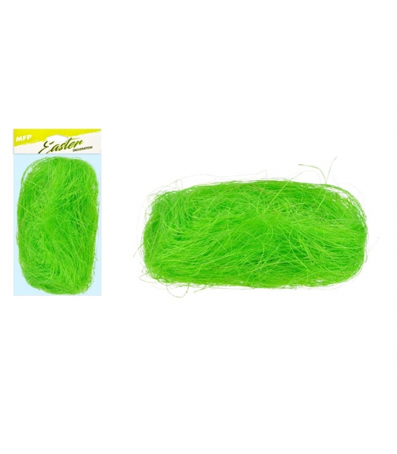 Sisal dekorační světle zelený 20g