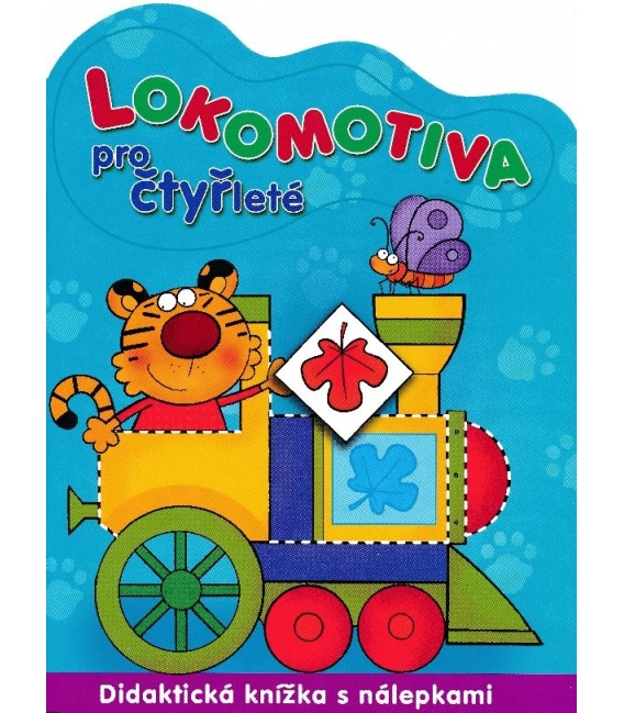 Sešit kreativní Lokomotiva pro čtyřleté