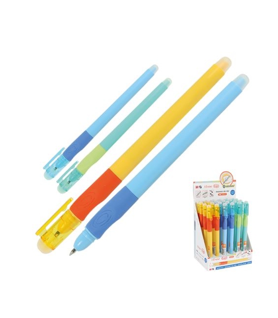Roller přepisovatelný iErase 0,5mm modrý Ergo trojhranný