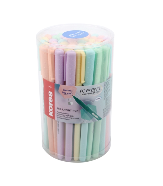 Pero kuličkové jednorázové Kores KO Pen pastel