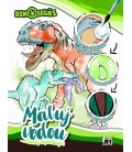 Omalovánky vodové Dino