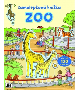 Knížka samolepková Zoo