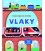 Knížka samolepková Vlaky