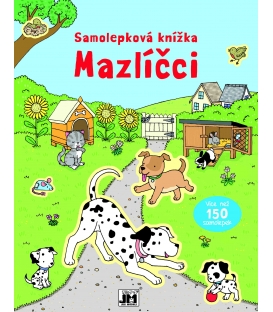 Knížka samolepková Mazlíčci