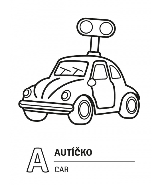 Omalovánky A5 Moje hračky a abeceda