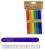 Dřívka dekorační Maxi COLOR/ 50ks