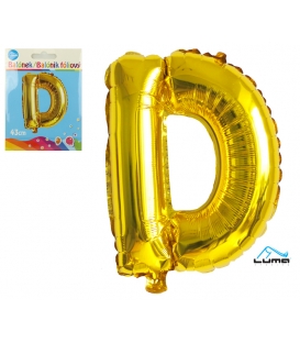 Balónek nafukovací písmeno D