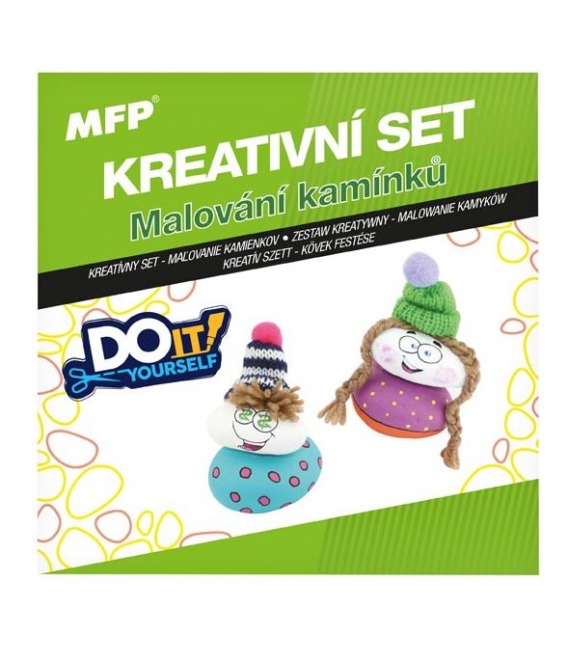 Set kreativní malování kamínků 2