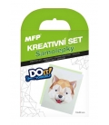 Set kreativní samolepky Liška