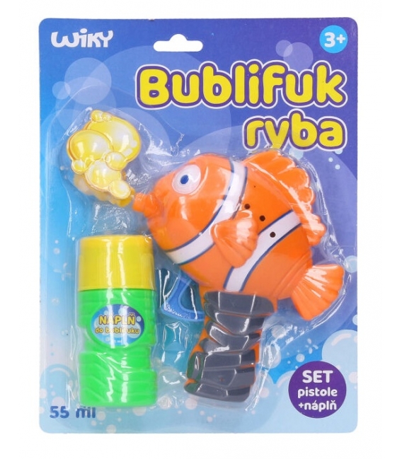 Bublifuk Ryba set 55ml