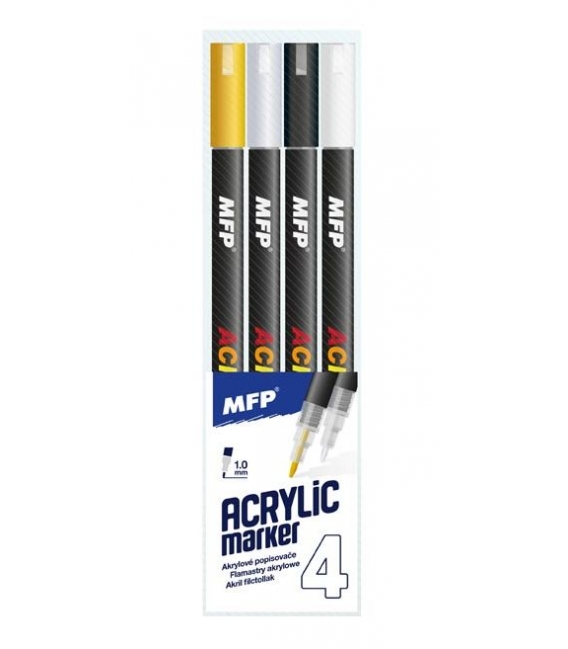 Fix akrylový MFP 1mm sada 4 barvy